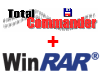 Total Commander + WinRAR