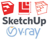 SketchUp Pro 2020 + V-Ray Next
